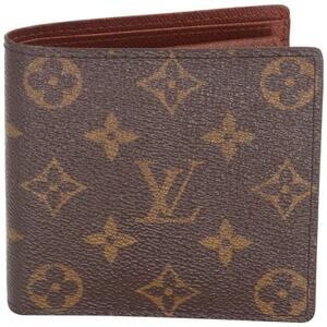 Louis Vuitton Monogram Coated Marco Bifold GM Bi-fold Wallet LV-1118P-0017